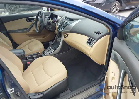 2013 Hyundai Elantra Gls from USA, damaged, VIN KMHDH4AEXDU789408